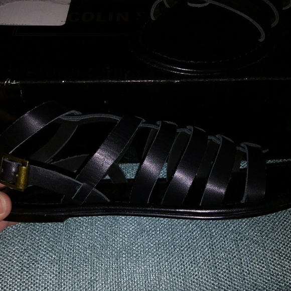 Colin Stuart black sandals - Picture 4 of 6